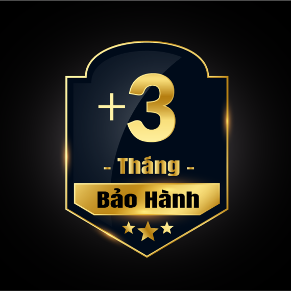 Tặng thêm bảo hành 3 tháng miễn phí