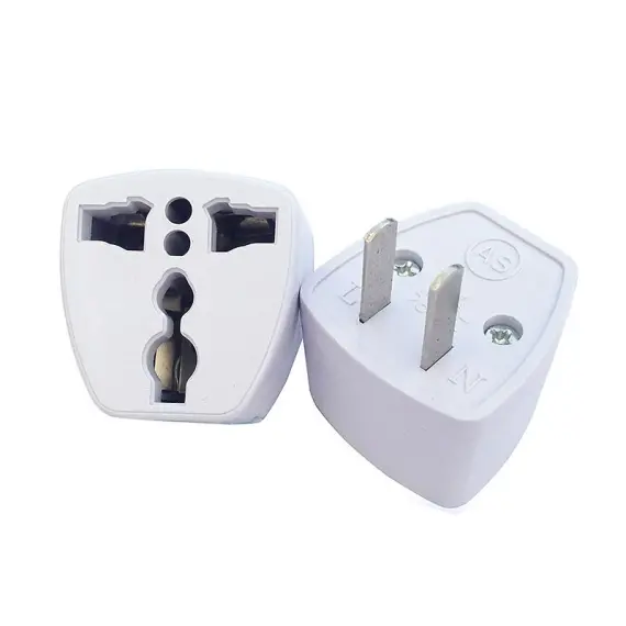 [Chấu dẹp] Phích cắm chuyển đổi 3 chấu sang 2