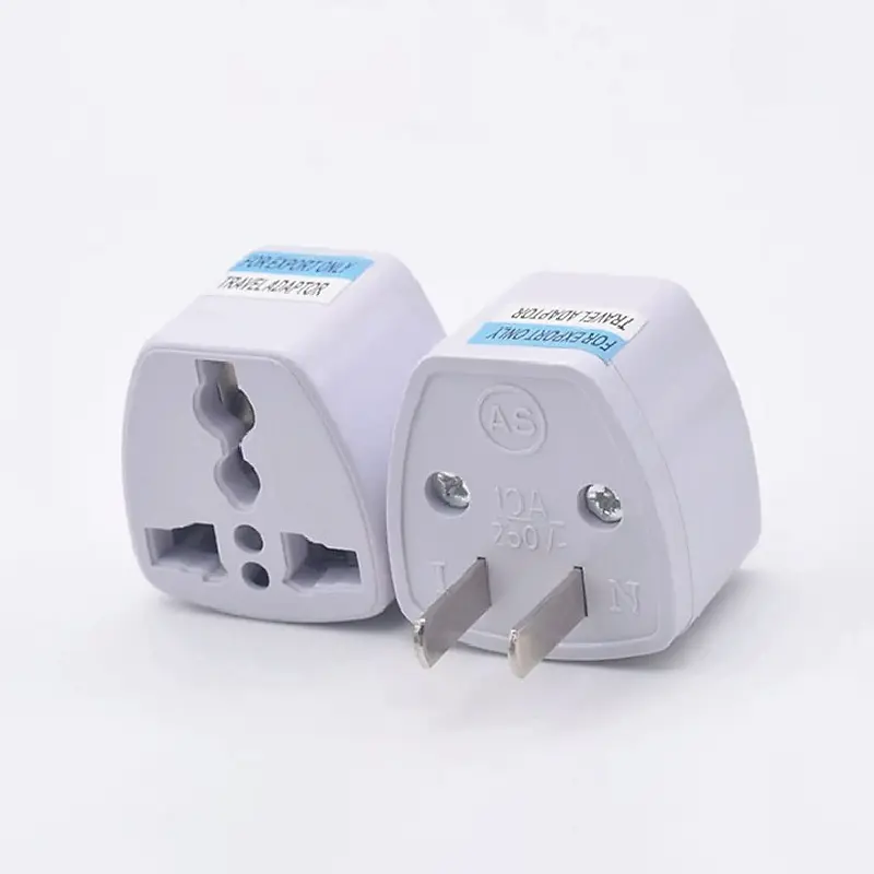 [Chấu dẹp] Phích cắm chuyển đổi 3 chấu sang 2