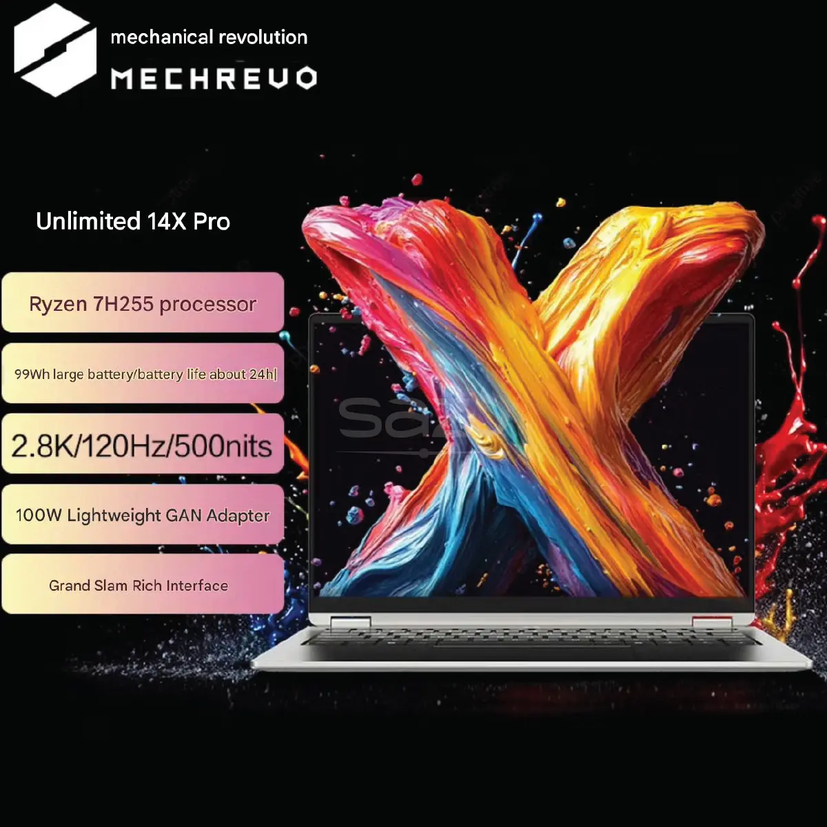 Mechrevo 14X Pro 2025 (Ryzen 7 H 255| 32GB RAM| 1TB SSD)