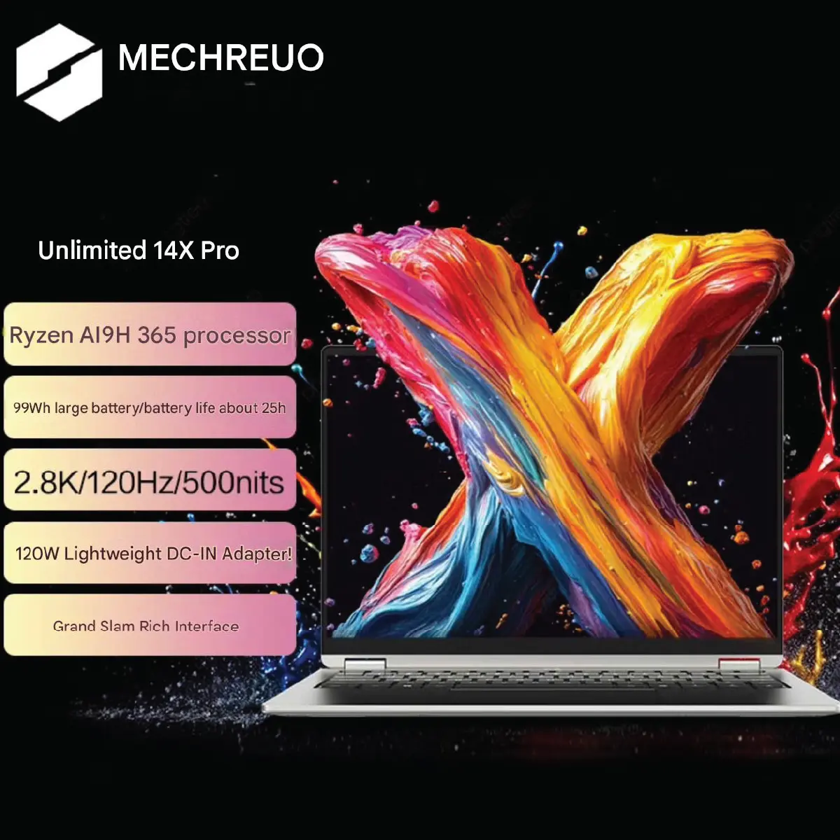 Mechrevo 14X Pro 2025 (AI 9 H 365| 32GB RAM| 1TB SSD)