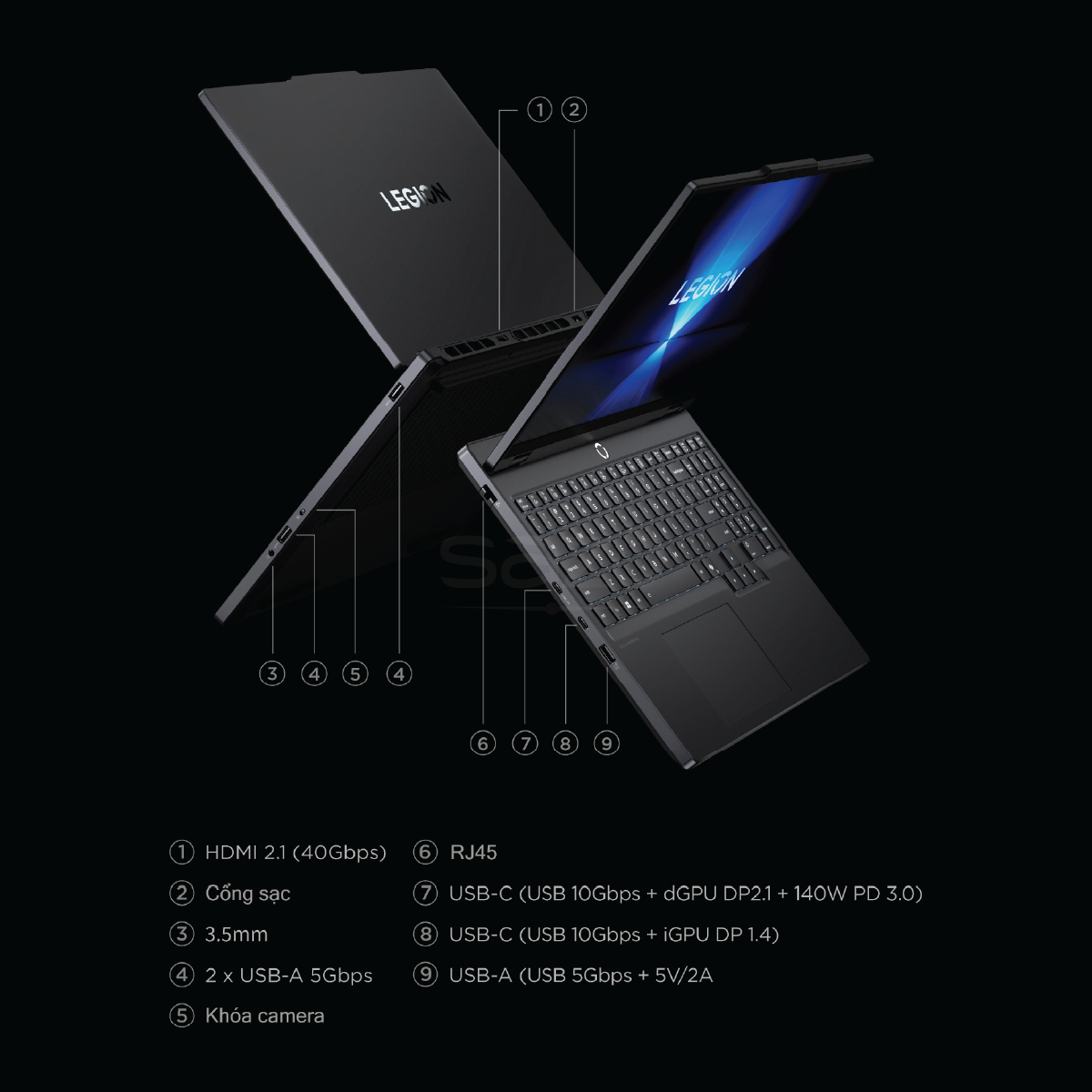 Legion 5 2025 R7000 2.5K (Ryzen 7 H 255| 16GB RAM| 512GB SSD| RTX 5060)