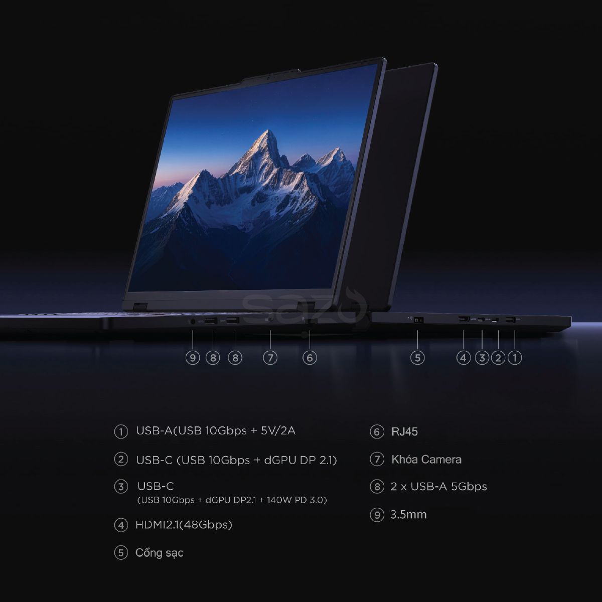 Legion 5 2025 R7000P (R9-8945HX| 16GB RAM| 1TB SSD| RTX 5060/5070)
