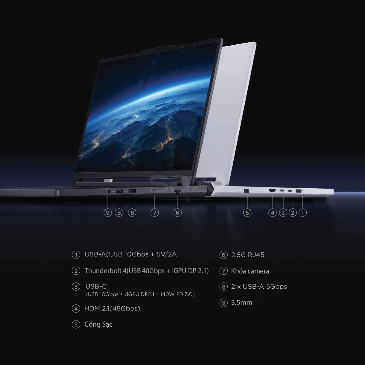 Legion Pro 5 2025 Y9000P (Black)(Ultra 9-275HX| 32GB RAM| 1TB SSD| RTX 5060/5070)